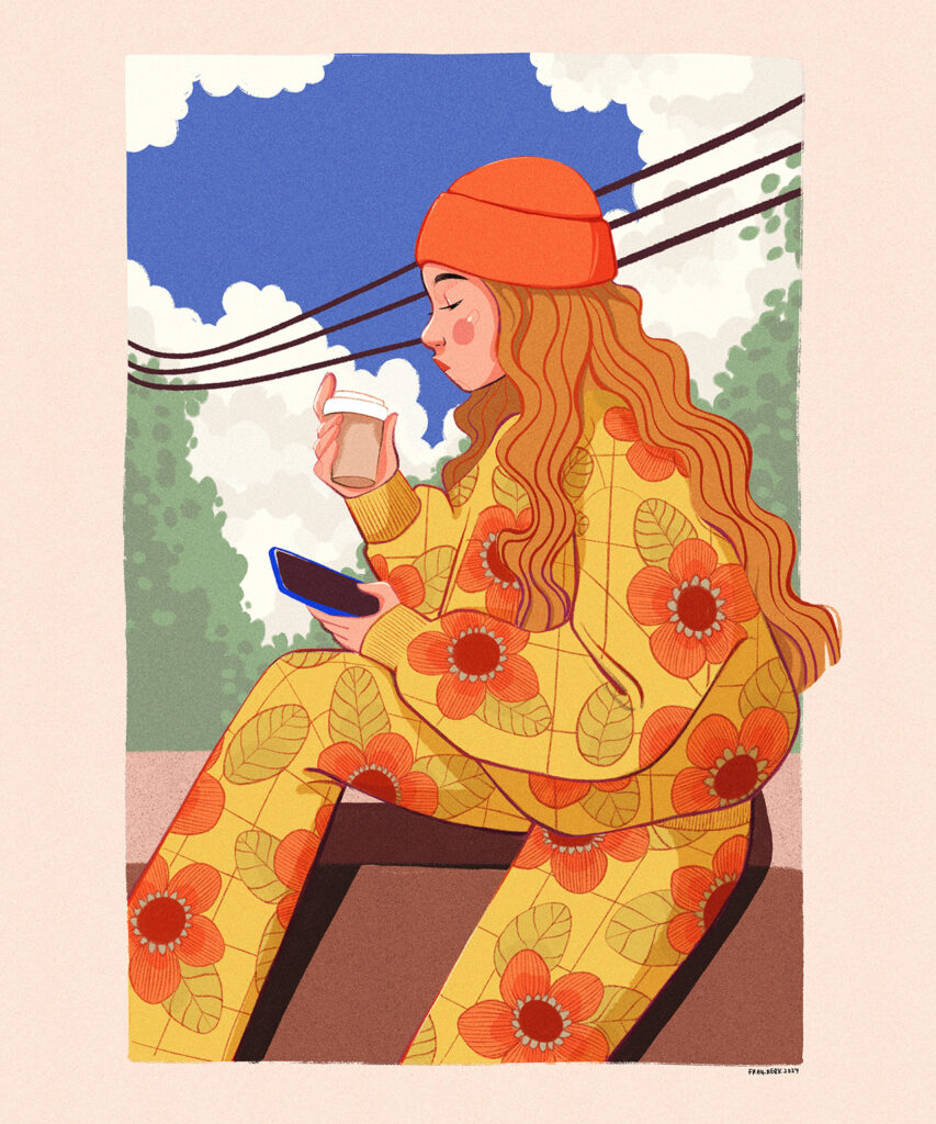 Handy And Coffee