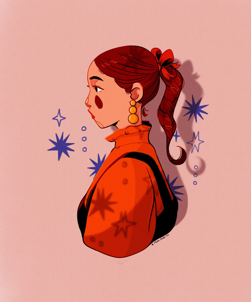 Girl With Stars